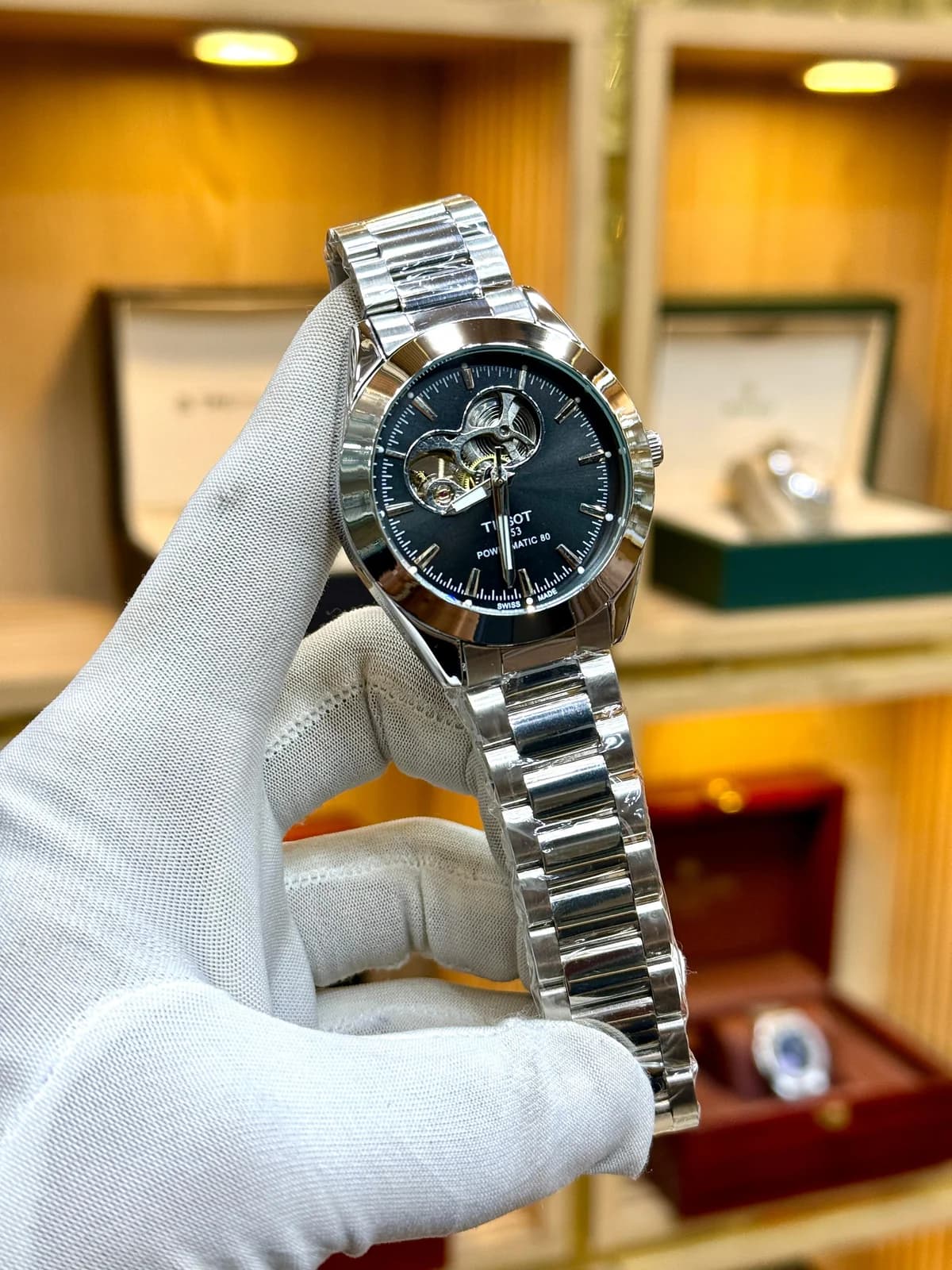 TISSOT GENTLEMAN – Silver Black