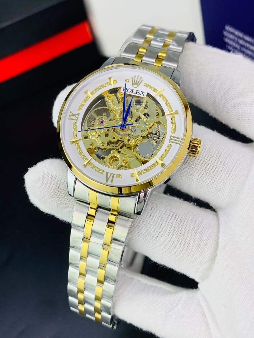 Skeleton Full Automatic Watch